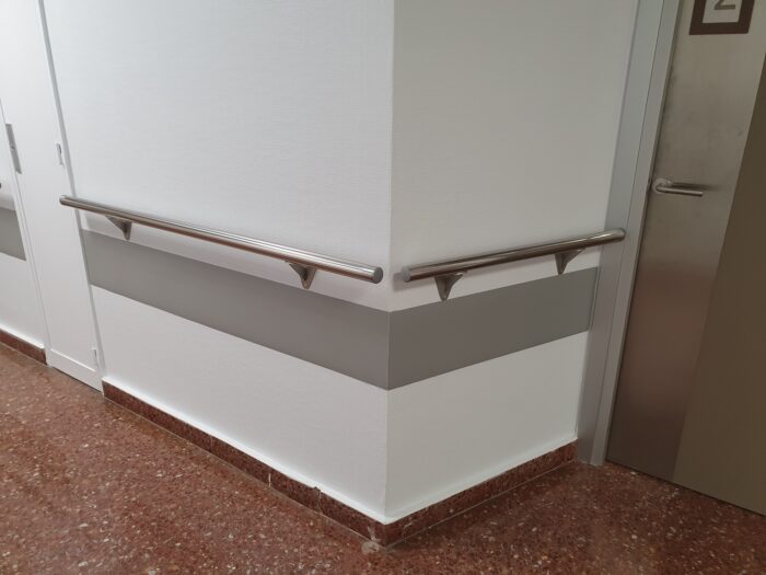 LF131 PASAMANOS PROTECTOR PARED PVC TTO