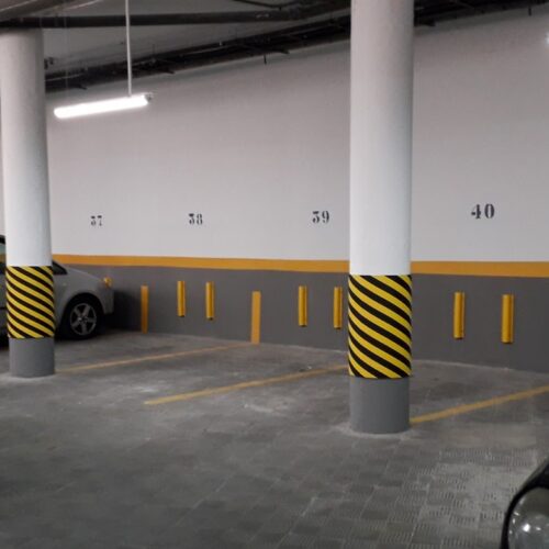 Protector Parking Fondo Pared 1 Pieza 290x194x42mm